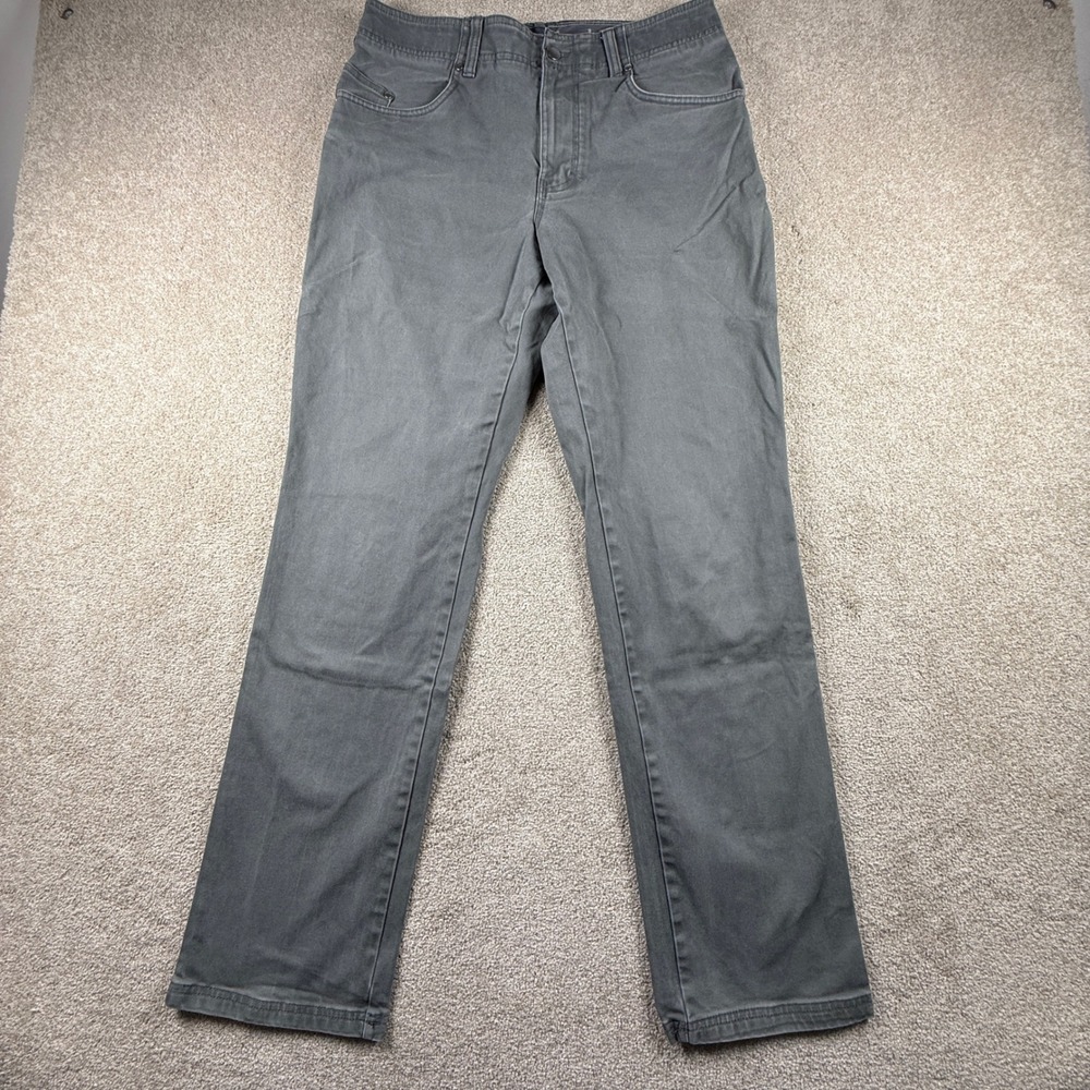 Columbia Mens Gray Cotton Stretch Outdoor Hiking Pants AM0014 32x34